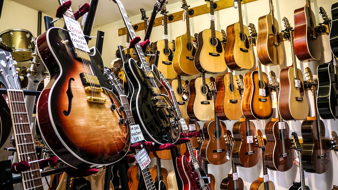 Image of a Guitar Store